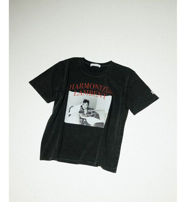 ADAM ET ROPE'「【WEB限定】RECORDSガーメントダイTシャツ」|Tシャツ・カットソー|