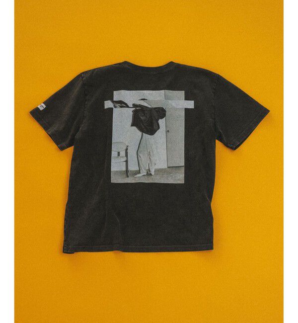 ADAM ET ROPE'「【WEB限定】RECORDSガーメントダイTシャツ」|Tシャツ・カットソー|