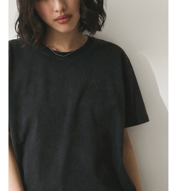 ADAM ET ROPE'「【WEB限定】RECORDSガーメントダイTシャツ」|Tシャツ・カットソー|