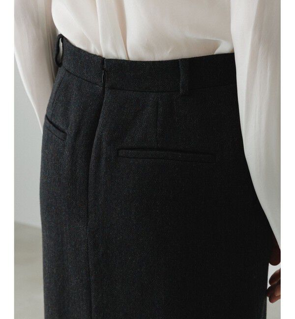 ADAM ET ROPE'「【EMOELLE】Iラインロングスカート」|スカート|