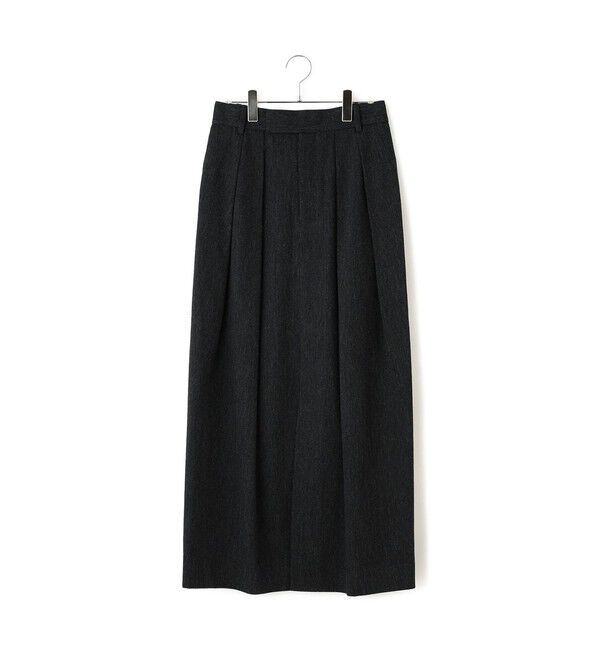 ADAM ET ROPE'「【EMOELLE】ウールコットン2タックスカート」|スカート|