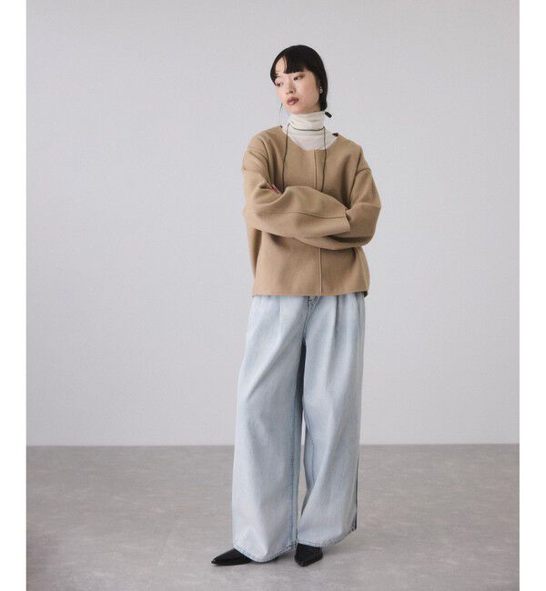 ADAM ET ROPE'「【サステナブル】Airneeプルオーバー」|Tシャツ・カットソー|