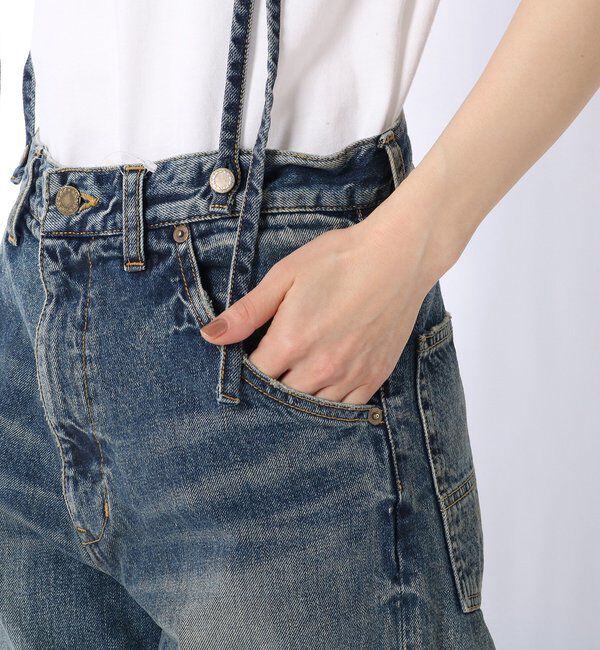  「サスペンダーDENIM」|デニム|