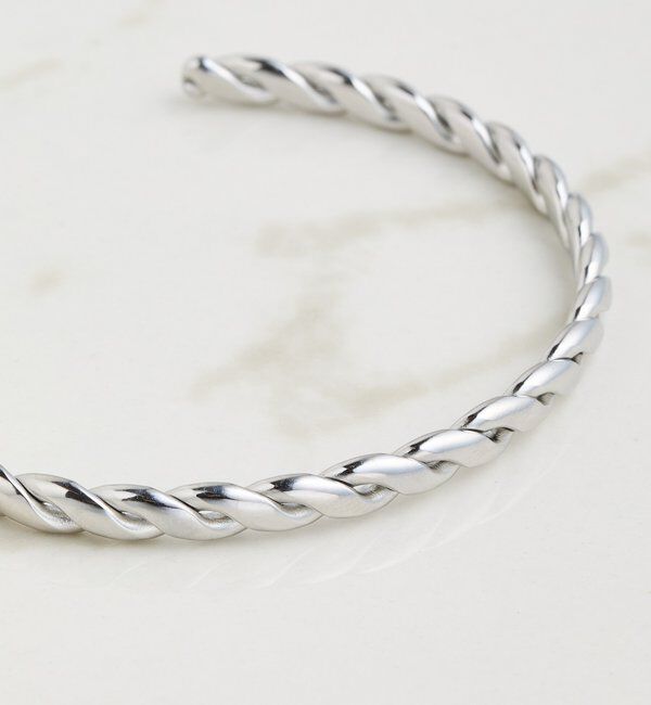  「【PAPILLONNER/パピヨネ】ステンレスツイストバングル」|リング|