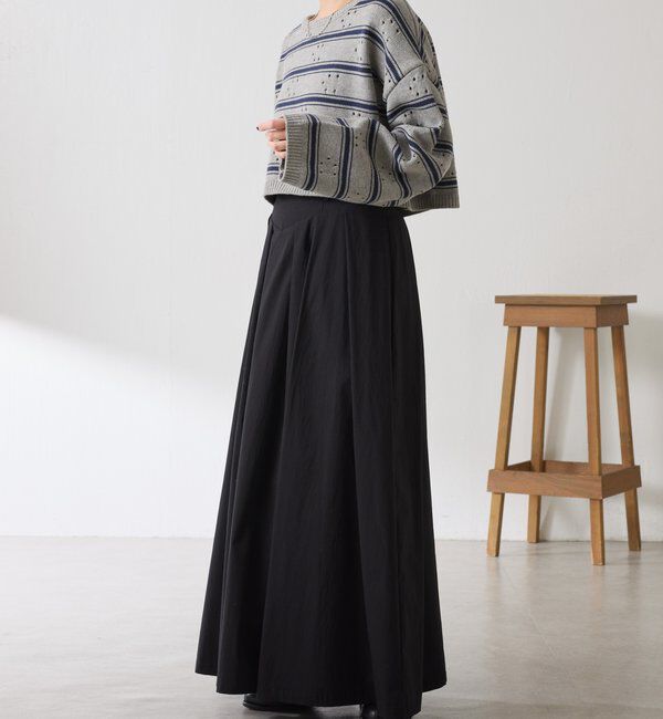  「透かし編みCニット」|ニット・セーター|