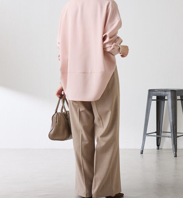  「スキッパーオーバーブラウス」|シャツ・ブラウス|