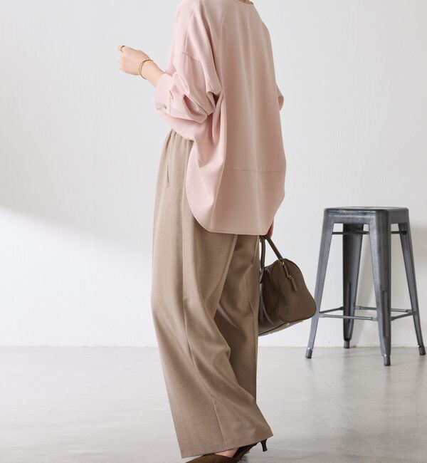  「スキッパーオーバーブラウス」|シャツ・ブラウス|