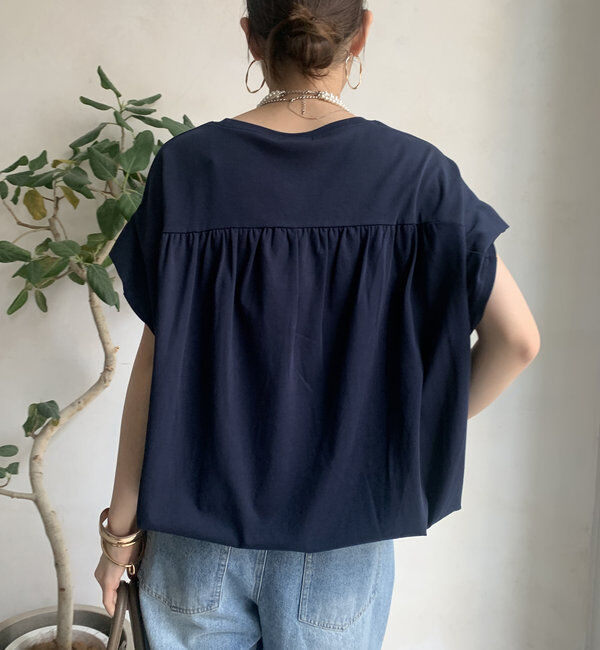  「【WEB限定】ドロストミックスロゴTEE」|Tシャツ・カットソー|