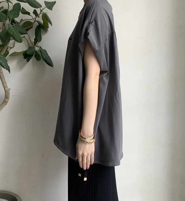  「【WEB限定】ドロストミックスロゴTEE」|Tシャツ・カットソー|