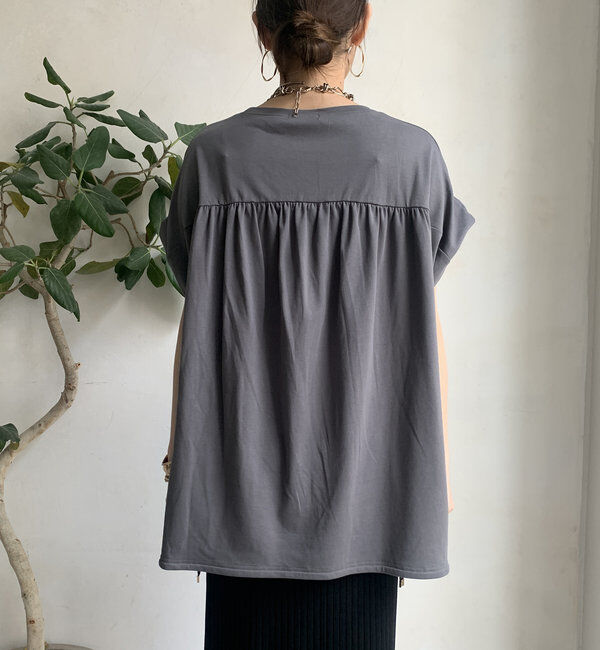  「【WEB限定】ドロストミックスロゴTEE」|Tシャツ・カットソー|