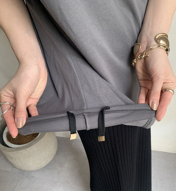  「【WEB限定】ドロストミックスロゴTEE」|Tシャツ・カットソー|