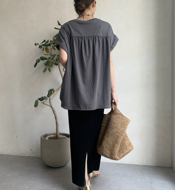  「【WEB限定】ドロストミックスロゴTEE」|Tシャツ・カットソー|