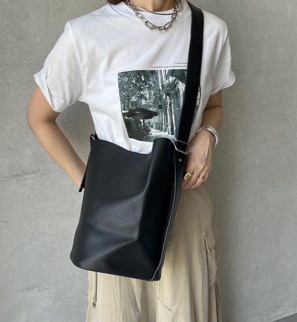  「ショルダーバッグ」|トートバッグ|ブラック