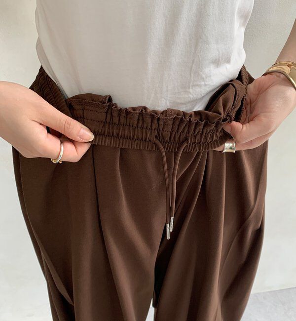  「【WEB限定】サイドタックカービーパンツ」|チノ|