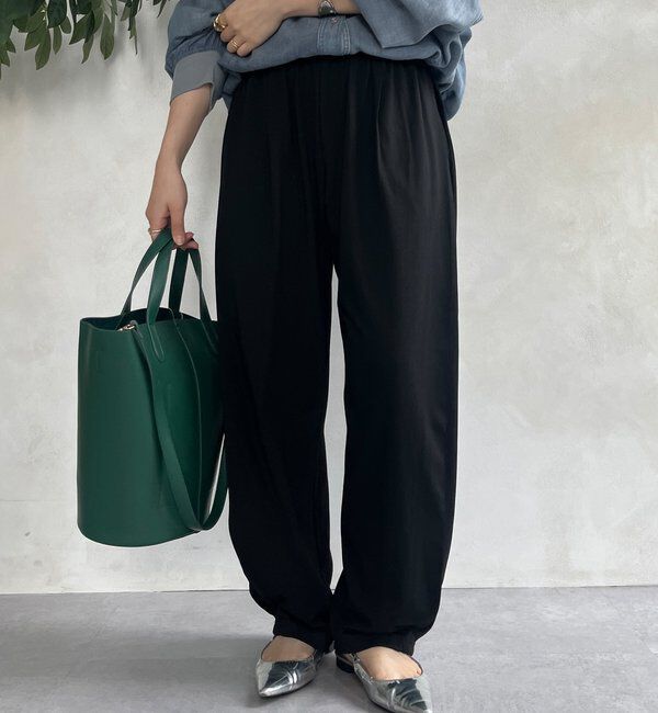  「【WEB限定】サイドタックカービーパンツ」|チノ|