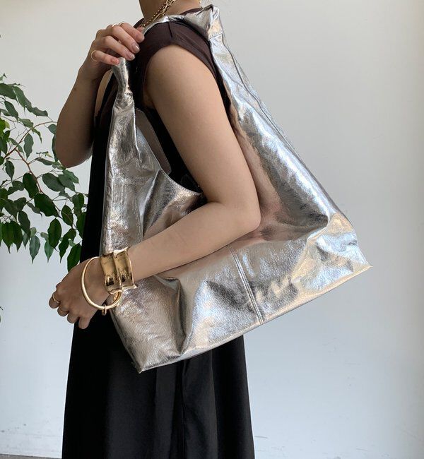  「【WEB限定】ワンショルダーバッグ」|トートバッグ|シルバー