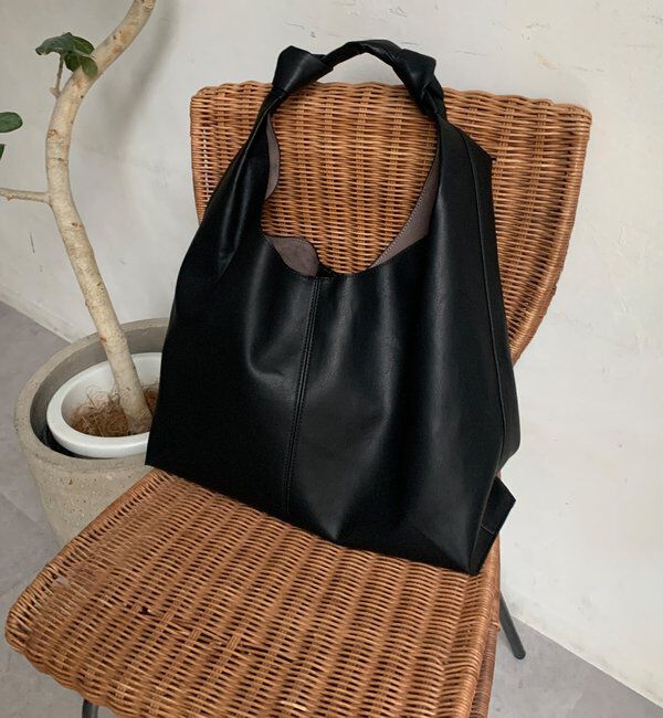  「【WEB限定】ワンショルダーバッグ」|トートバッグ|ブラック