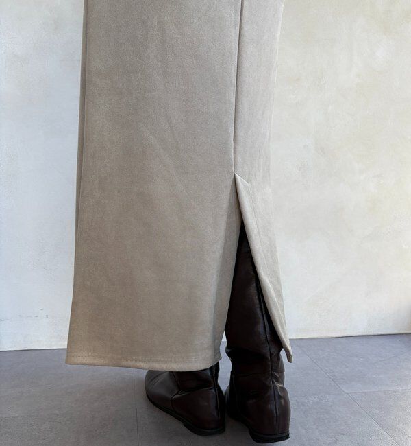  「【WEB限定】起毛ダンボールポケットフーディー＋タイトスカートセット」|スーツ|