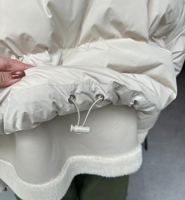  「【WEB限定】フェイクムートン切替ダウン」|その他|