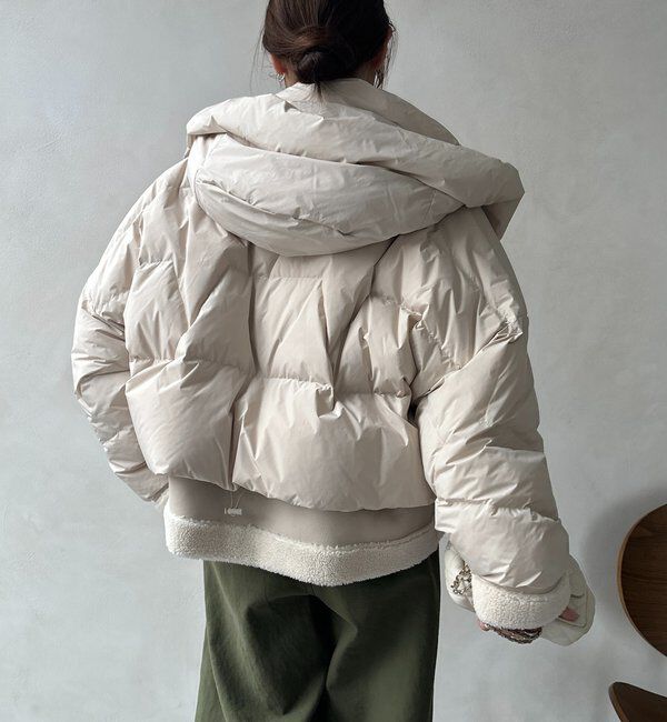  「【WEB限定】フェイクムートン切替ダウン」|その他|