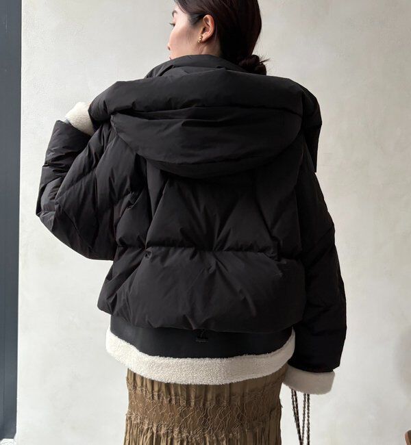  「【WEB限定】フェイクムートン切替ダウン」|その他|