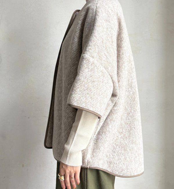  「ウーレットポンチョ風アウター」|その他|