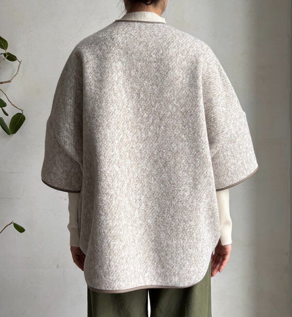  「ウーレットポンチョ風アウター」|その他|