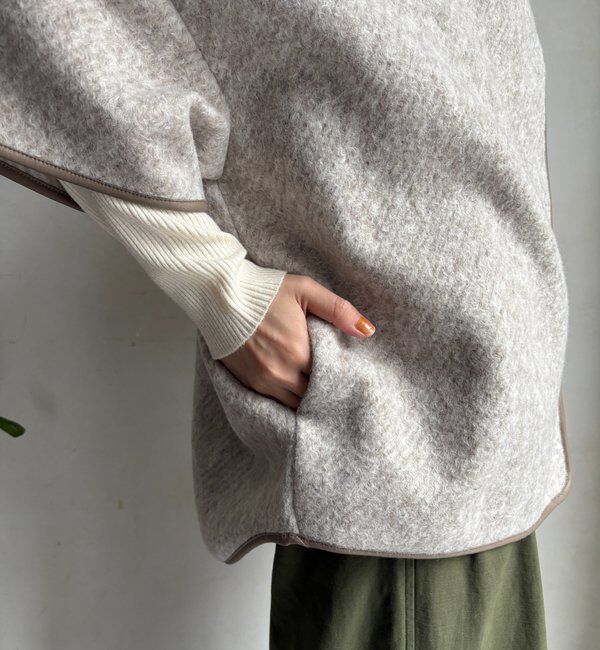  「ウーレットポンチョ風アウター」|その他|