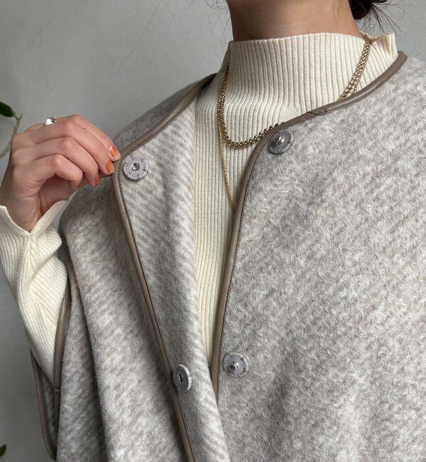  「ウーレットポンチョ風アウター」|その他|