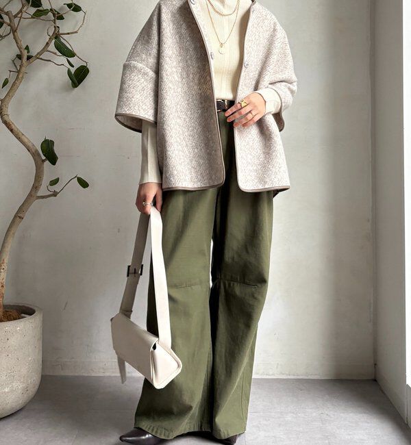  「ウーレットポンチョ風アウター」|その他|