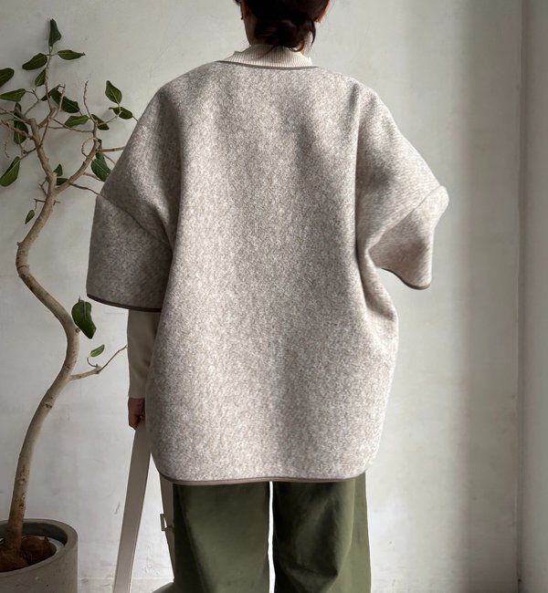  「ウーレットポンチョ風アウター」|その他|