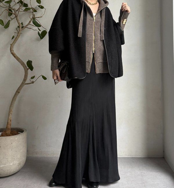  「ウーレットポンチョ風アウター」|その他|