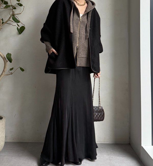  「ウーレットポンチョ風アウター」|その他|