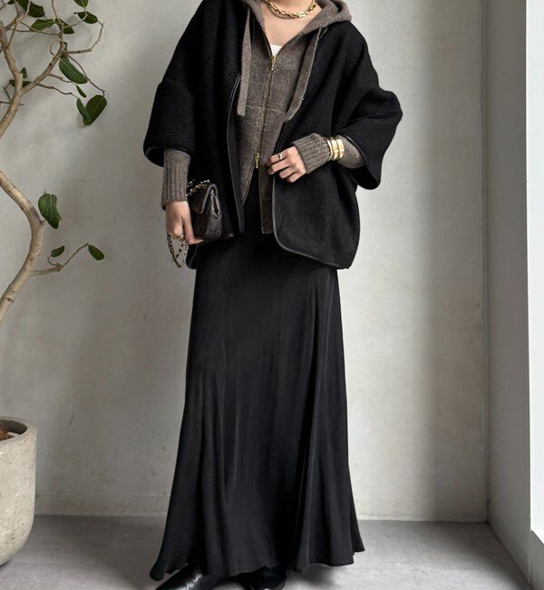  「ウーレットポンチョ風アウター」|その他|