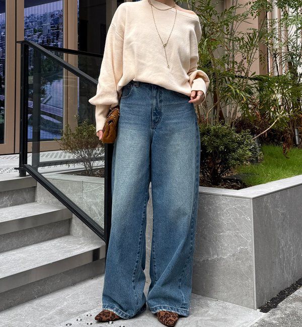  「【インフルエンサーREI企画】ルーズニット」|ニット・セーター|