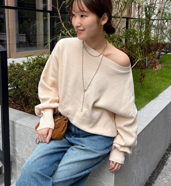  「【インフルエンサーREI企画】ルーズニット」|ニット・セーター|