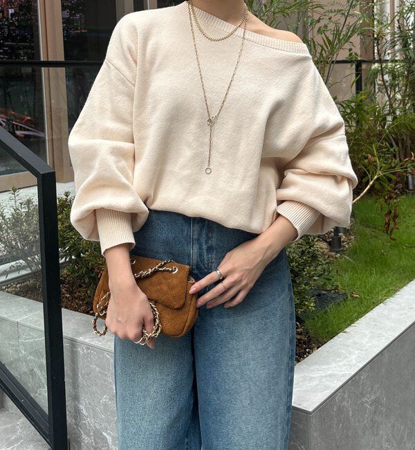  「【インフルエンサーREI企画】ルーズニット」|ニット・セーター|