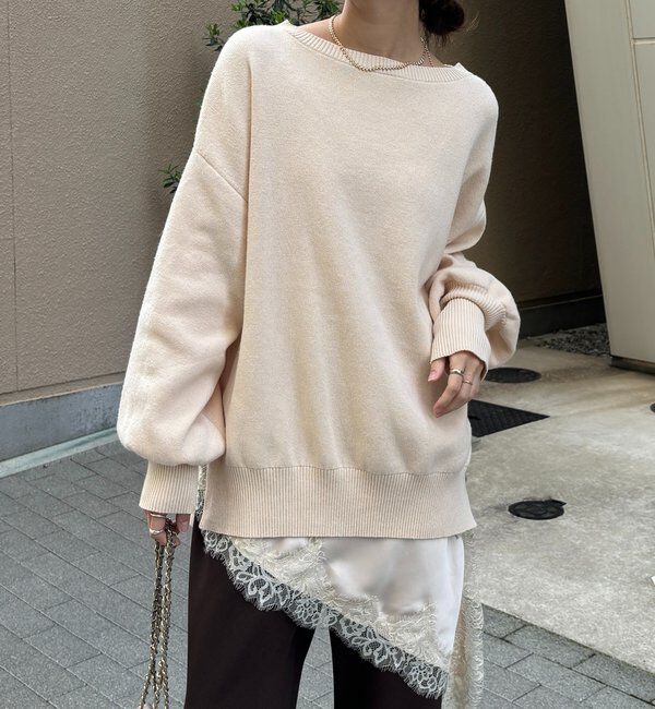  「【インフルエンサーREI企画】ルーズニット」|ニット・セーター|