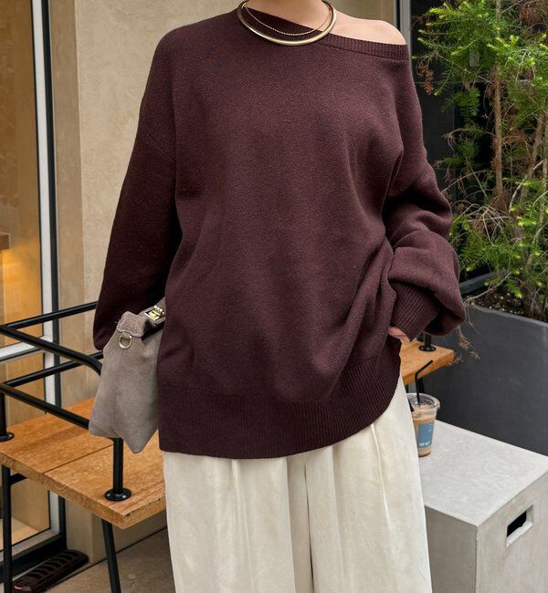  「【インフルエンサーREI企画】ルーズニット」|ニット・セーター|