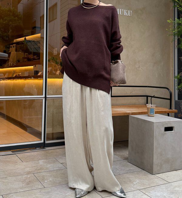  「【インフルエンサーREI企画】ルーズニット」|ニット・セーター|