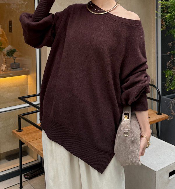  「【インフルエンサーREI企画】ルーズニット」|ニット・セーター|