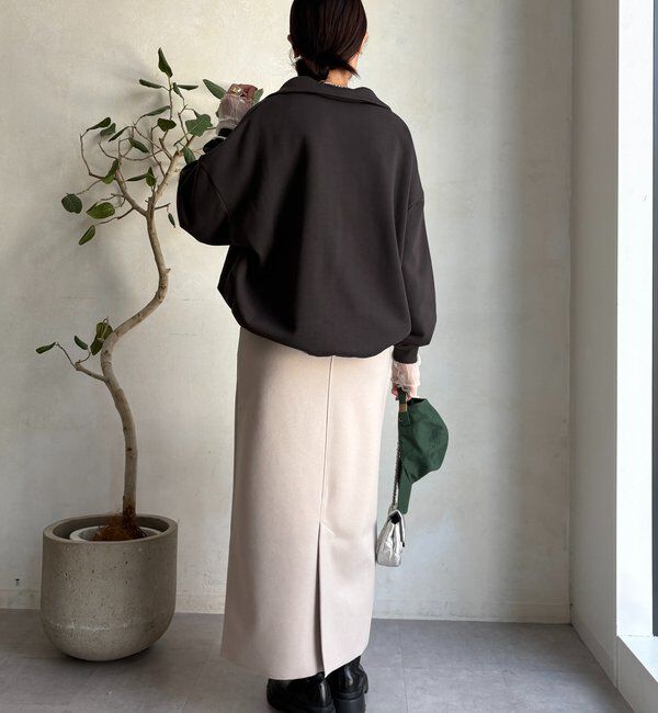  「ウーリージャージースカート」|スカート|