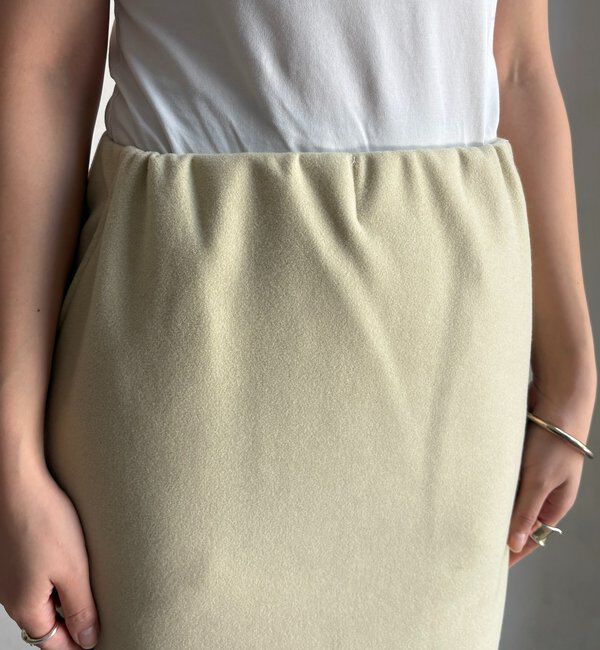  「ウーリージャージースカート」|スカート|