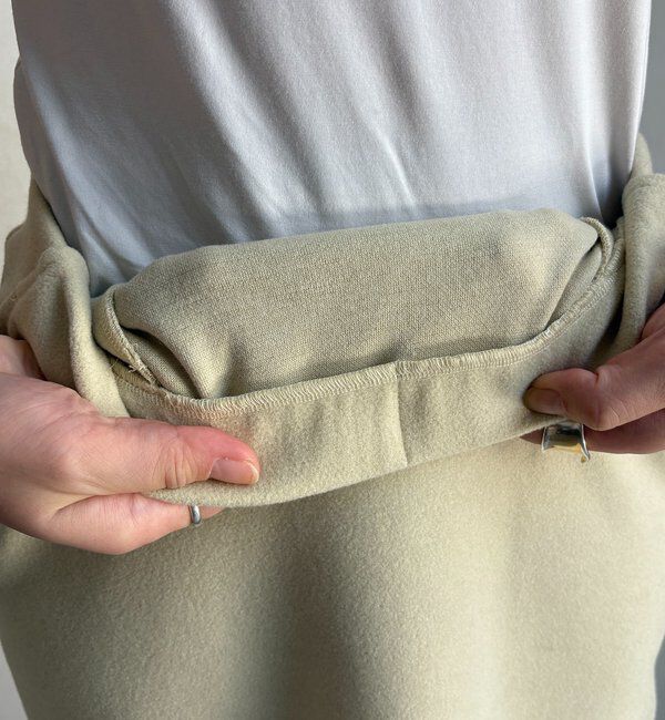  「ウーリージャージースカート」|スカート|