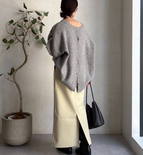  「ウーリージャージースカート」|スカート|