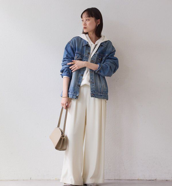  「【リバイバル/新色追加/羽織るだけでサマになる】デニムジャケット」|デニムジャケット|