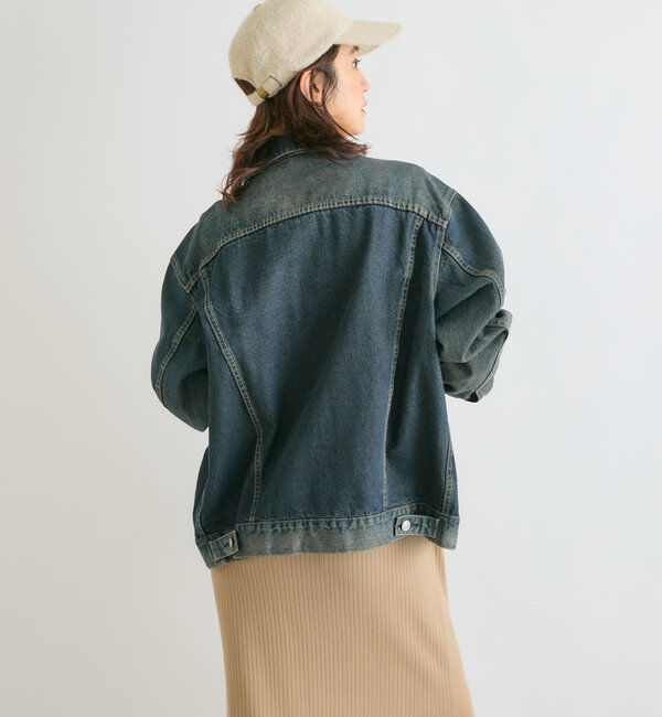  「【リバイバル/新色追加/羽織るだけでサマになる】デニムジャケット」|デニムジャケット|