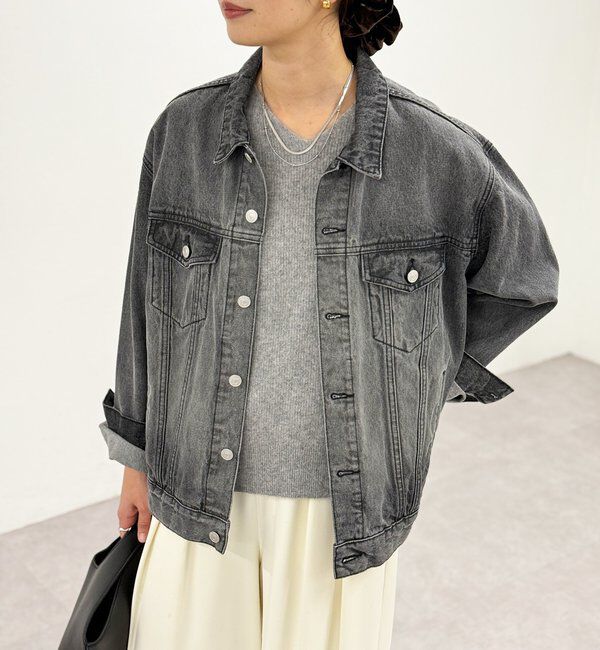  「【リバイバル/新色追加/羽織るだけでサマになる】デニムジャケット」|デニムジャケット|