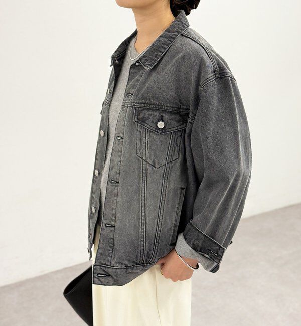  「【リバイバル/新色追加/羽織るだけでサマになる】デニムジャケット」|デニムジャケット|