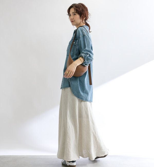  「【ベストセラー】【MONN.:.(モン)】ビッグデニムシャツ」|シャツ・ブラウス|